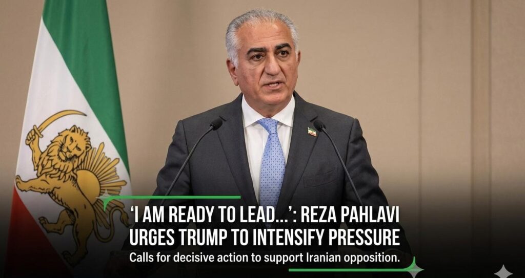 Rezza Pahlavi: 'I Am Ready to Lead We Will Make Iran Great Again