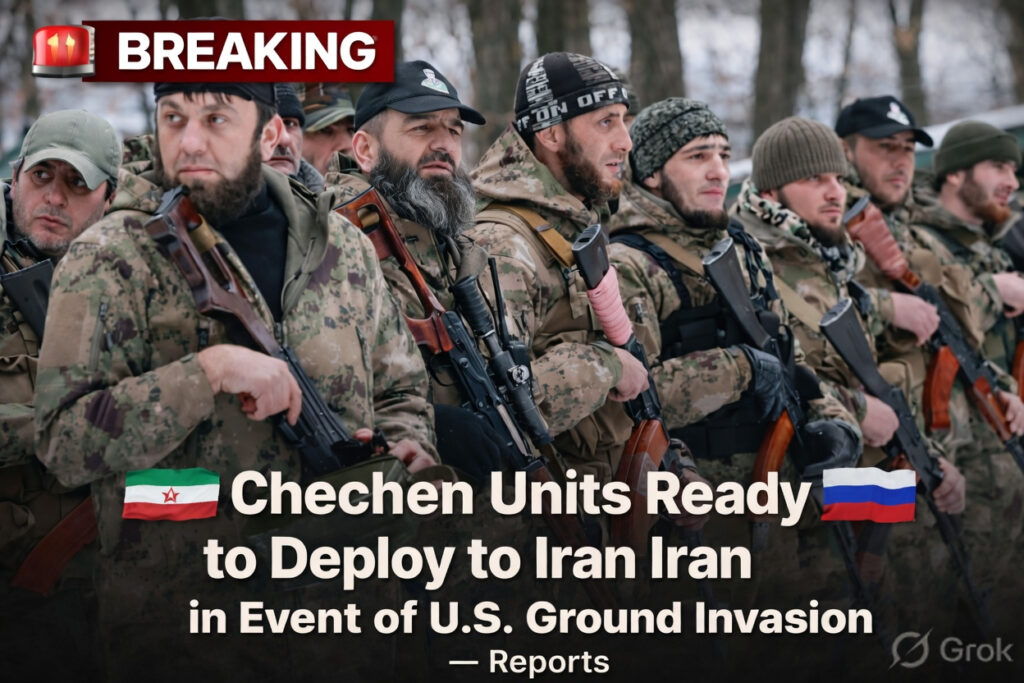 Chechen Unit Ready To Deploy To Iran, Iran In Event of U.S Ground Invasion