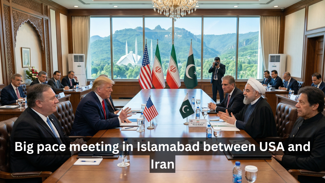 Big Peace Meeting In Islamabad Between USA and Iran