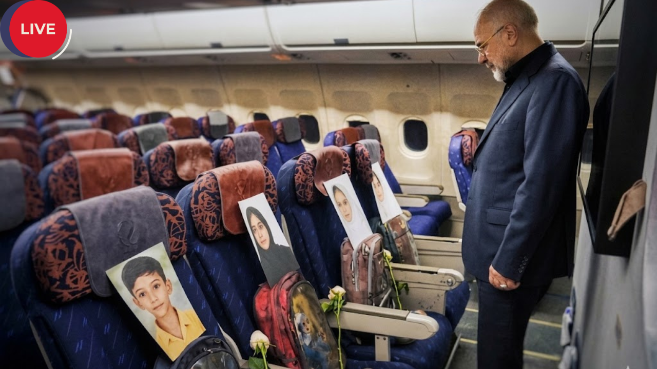 Photo of 165 deceased innocent children on a plane,