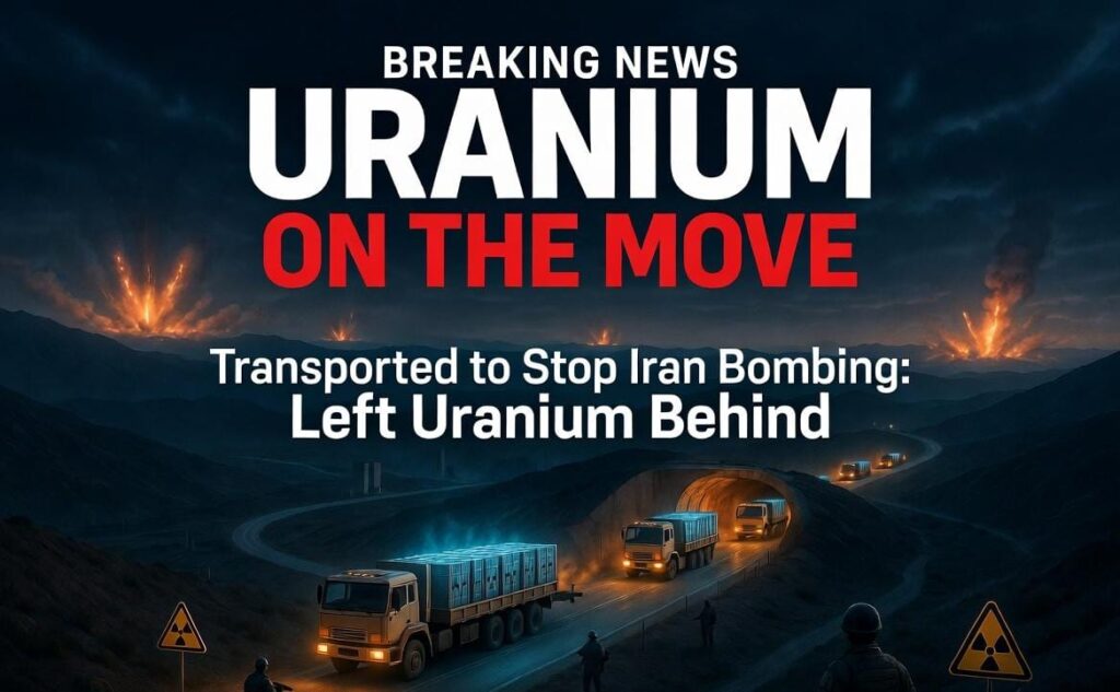 Trump wanted to stop Iran bomb,left uranium behind