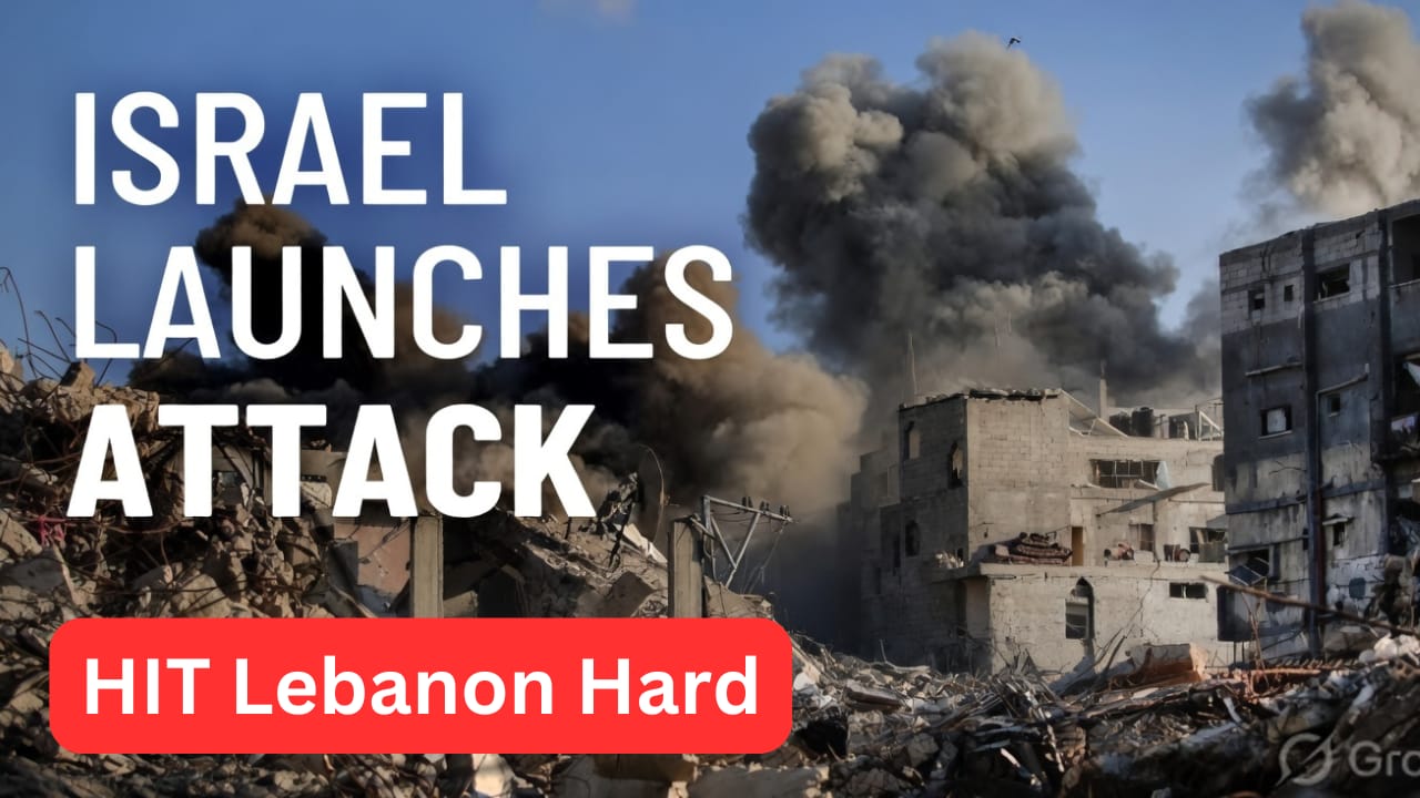 New Air Strikes Hit Lebanon Hard
