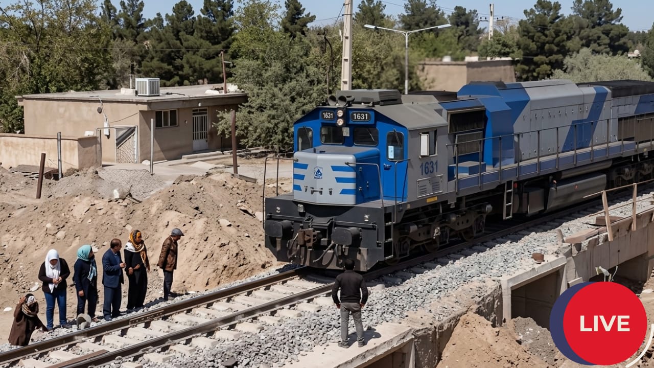Iran Fixes Railway Bridge Destroyed By Israel